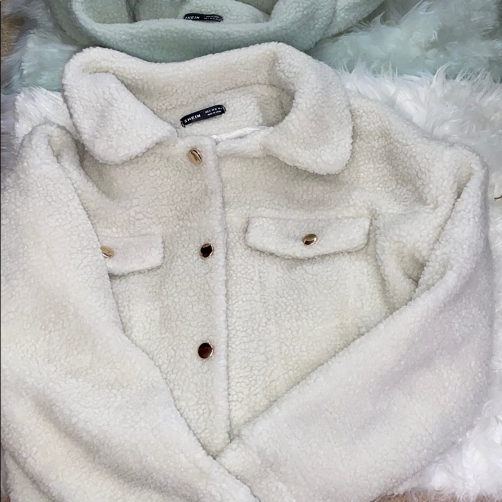 NEW SHEIN teddy jacket